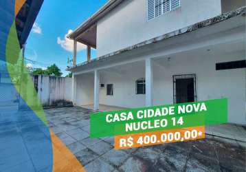 Casa à venda, cidade nova, manaus, am