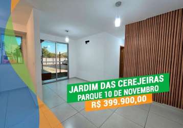 Apartamento com 3 quartos à venda na travessa dom henrique, parque 10 de novembro, manaus, 56 m2 por r$ 399.900