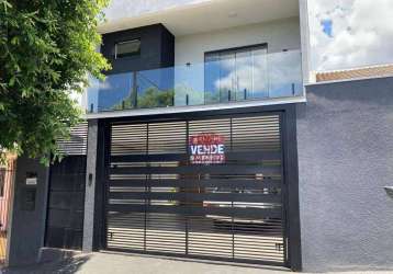 Sobrado com 3 dormitórios à venda no jardim colina verde em maringá, 179 m².