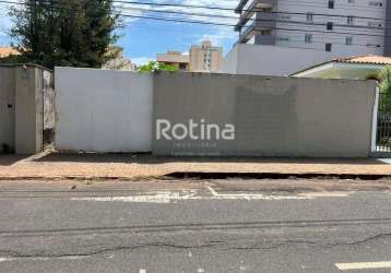 Terreno para alugar, patrimônio - uberlândia/mg - rotina imobiliária