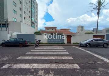 Casa comercial para alugar, 5 quartos, nossa senhora aparecida - uberlândia/mg - rotina imobiliária