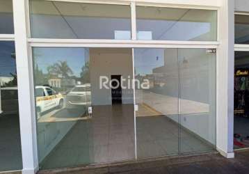 Loja para alugar, shopping park - uberlândia/mg - rotina imobiliária