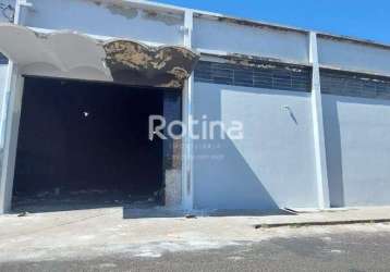 Galpão para alugar, custódio pereira - uberlândia/mg - rotina imobiliária