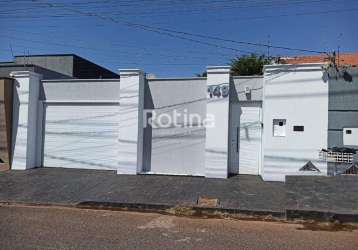 Casa para alugar, 3 quartos, nova uberlândia - uberlândia/mg - rotina imobiliária