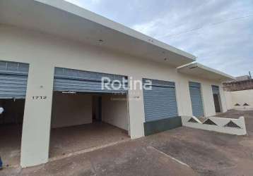 Loja para alugar, santa rosa - uberlândia/mg - rotina imobiliária