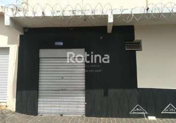 Loja para alugar, segismundo pereira - uberlândia/mg - rotina imobiliária