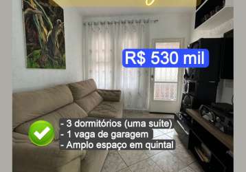 Casa no jd das laranjeiras com 3 dormitórios