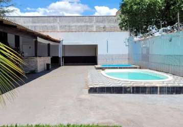 Salão aberto com 2 piscinas e churrasqueira à venda, 360 m² por r$ 380.000 - verdão - cuiabá/mt