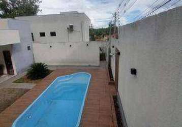 Casa c/ piscina 03 quartos no bairro flamboyant - próximo ao shopping estação