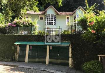 Casa com 4 quartos à venda na rua conselheiro lampreia, cosme velho, rio de janeiro, 250 m2 por r$ 2.200.000