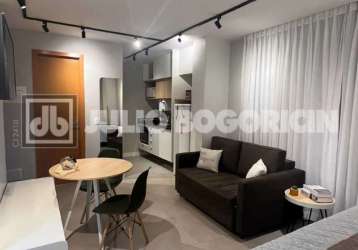 Flat com 1 quarto à venda na rua senador dantas, centro, rio de janeiro, 31 m2 por r$ 382.000