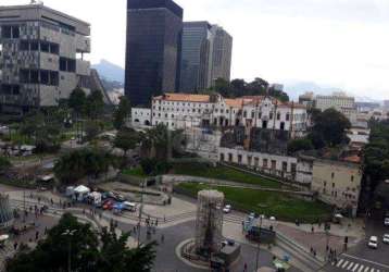 Sala comercial com 3 salas à venda na avenida nilo peçanha, centro, rio de janeiro, 66 m2 por r$ 350.000