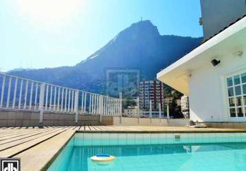 Cobertura com 4 quartos à venda na rua professor saldanha, lagoa, rio de janeiro, 455 m2 por r$ 4.800.000