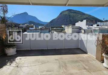 Cobertura com 3 quartos à venda na rua nascimento silva, ipanema, rio de janeiro, 145 m2 por r$ 3.500.000