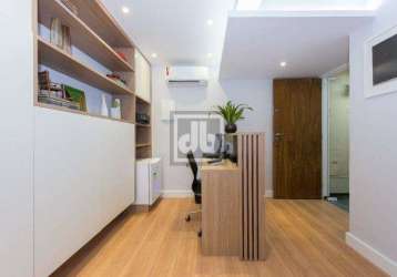 Sala comercial com 2 salas à venda na rua santa clara, copacabana, rio de janeiro, 45 m2 por r$ 890.000