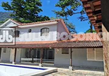 Casa com 4 quartos à venda na rua itália fausta, itanhangá, rio de janeiro, 743 m2 por r$ 1.400.000