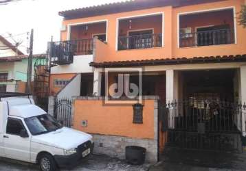 Casa em condomínio fechado com 4 quartos à venda na rua mário miranda, taquara, rio de janeiro, 325 m2 por r$ 750.000