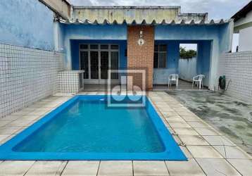 Casa com 3 quartos à venda na rua alberto pasqualini, pechincha, rio de janeiro, 229 m2 por r$ 630.000