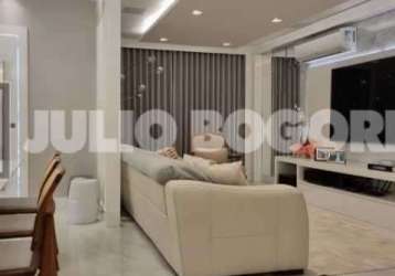 Casa em condomínio fechado com 3 quartos à venda na rua araticum, anil, rio de janeiro, 240 m2 por r$ 1.400.000