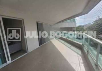 Apartamento com 1 quarto à venda na rua jorge emílio fontenelle, recreio dos bandeirantes, rio de janeiro, 120 m2 por r$ 1.000.000