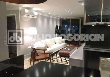 Flat com 2 quartos à venda na avenida visconde de albuquerque, leblon, rio de janeiro, 83 m2 por r$ 2.790.000