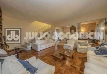 Casa com 4 quartos à venda na rua major rúbens vaz, gávea, rio de janeiro, 300 m2 por r$ 4.550.000