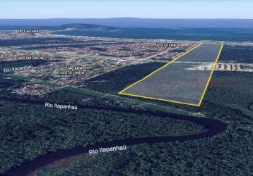 Apenas r$ 63 o m² - hoteleiros atenção - 650 mil m² no litoral norte em bertioga