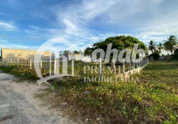 Belo terreno no robalo na estrada dos três porquinhos no robalo