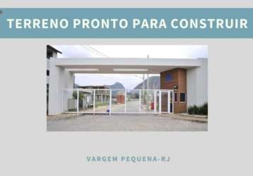 Oportunidade única - terreno em vargem pequena em condomínio legalizado.