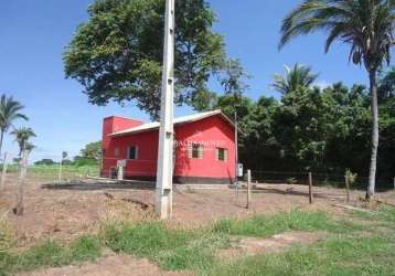 Casa a venda em condomínio, próximo a natureza, 2 quartos, terreno de 1.200 metros em acorizal