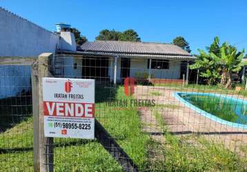 Casa com 4 dormitórios à venda por r$ 180.000,00 - praia azul - arroio do sal/rs