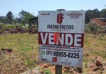 Terreno à venda, 360 m² por r$ 65.000 - balneário pinus park - arroio do sal/rs