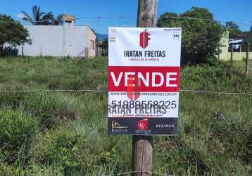 Terreno à venda, 390 m² por r$ 170.000 - quatro lagos - arroio do sal/rs