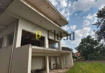 Casa com construção iniciada - bairro curral - ibiuna - sp