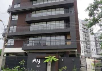 Apartamento com 1 quarto  para alugar, 38.43 m2 por r$2200.00  - cabral - curitiba/pr