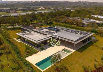 Casa com 5 dormitórios à venda, 782 m² por r$ 22.500.000,00 - condominio fazenda boa vista - porto feliz/sp