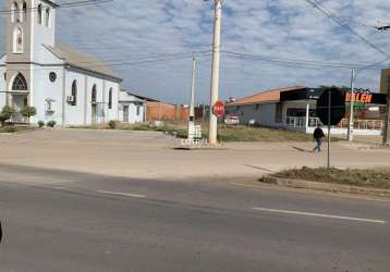 Terreno comercial situado na av. prefeito evandro behr (faixa velha de camobi) a