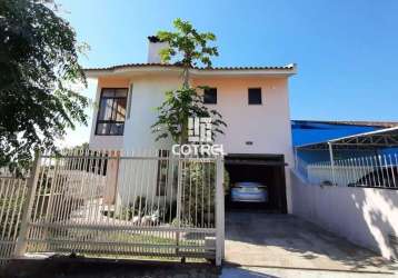 Casa 4 dormitórios sendo 2 suítes e 2 vagas de garagem no bairro km3 localizada