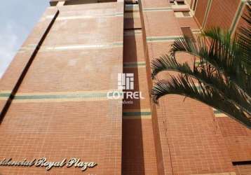 Apartamento 1 dormitório 1 vaga de garagem no residencial royal plaza no bairro