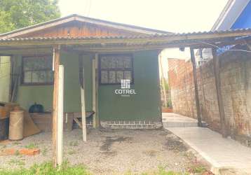 Casa para locação 1 dormitório, 1 vaga de garagem situada no bairro camobi na ci