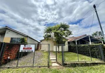 Casa para locação 1 dormitório situada no bairro camobi na cidade de santa maria