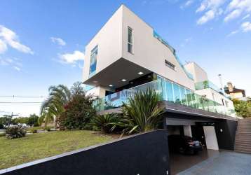 Casa com 4 dormitórios à venda, 750 m² por r$ 6.800.000,00 - alphaville graciosa - pinhais/pr