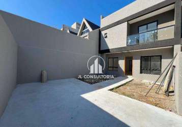 Sobrado à venda, 141 m² por r$ 639.000,00 - xaxim - curitiba/pr