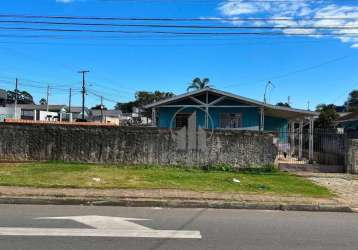 Terreno à venda, 476 m² por r$ 320.000,00 - iguaçu - fazenda rio grande/pr