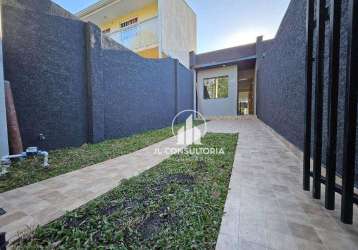 Casa à venda, 47 m² por r$ 283.000,00 - pinheirinho - curitiba/pr