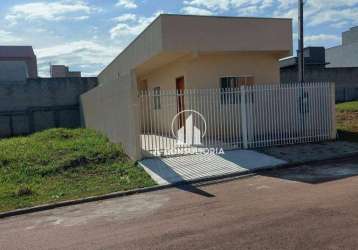 Casa com 3 dormitórios à venda, 71 m² por r$ 359.000,00 - capela velha - araucária/pr