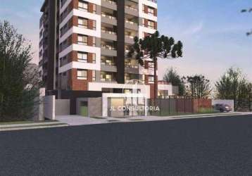 Apartamento com 2 dormitórios à venda, 69 m² por r$ 632.518,18 - bacacheri - curitiba/pr