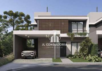 Casa com 3 dormitórios à venda, 251 m² por r$ 2.696.274,40 - santa felicidade - curitiba/pr