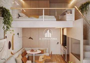 Loft com 1 dormitório à venda, 21 m² por r$ 328.457,00 - centro - curitiba/pr