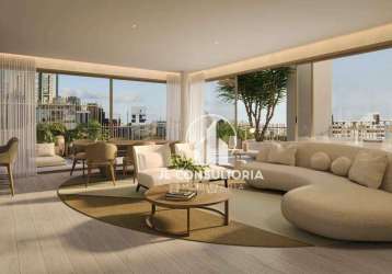 Cobertura com 3 dormitórios à venda, 267 m² por r$ 4.202.000 - água verde - curitiba/pr